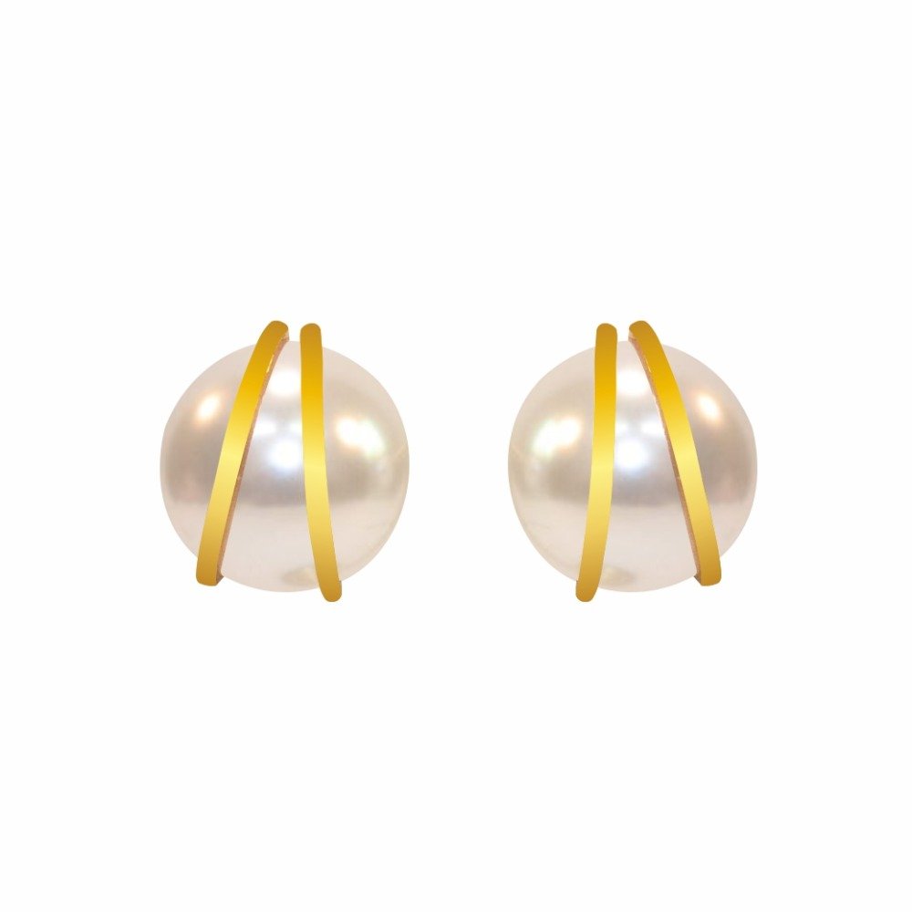 Pearl Line Tops 22k Gold