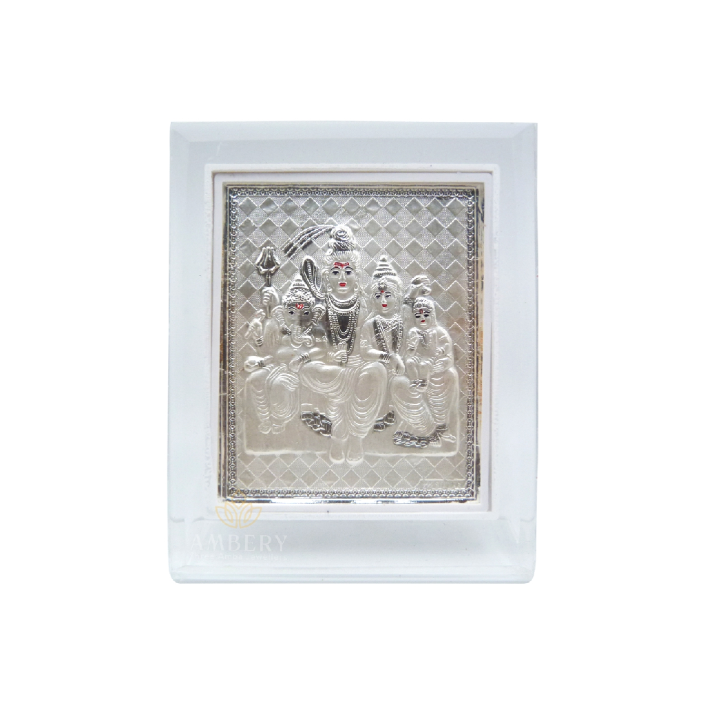 Shivparivar Silver Frame