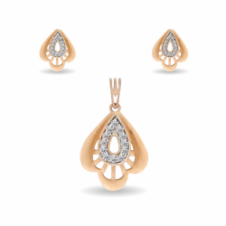 Rose Gold Pendant Set