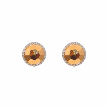 Vertical Rohdium Tops 22k Gold