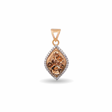 Flower 18k Rose Gold Pendant