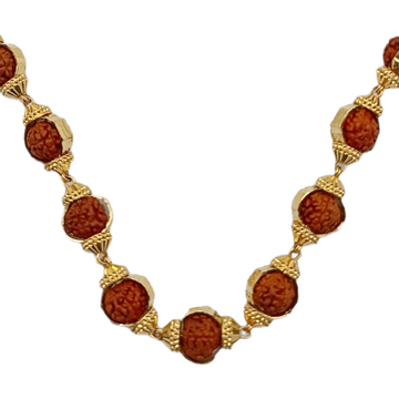 22k 916 Rudraksh Gold Mala
