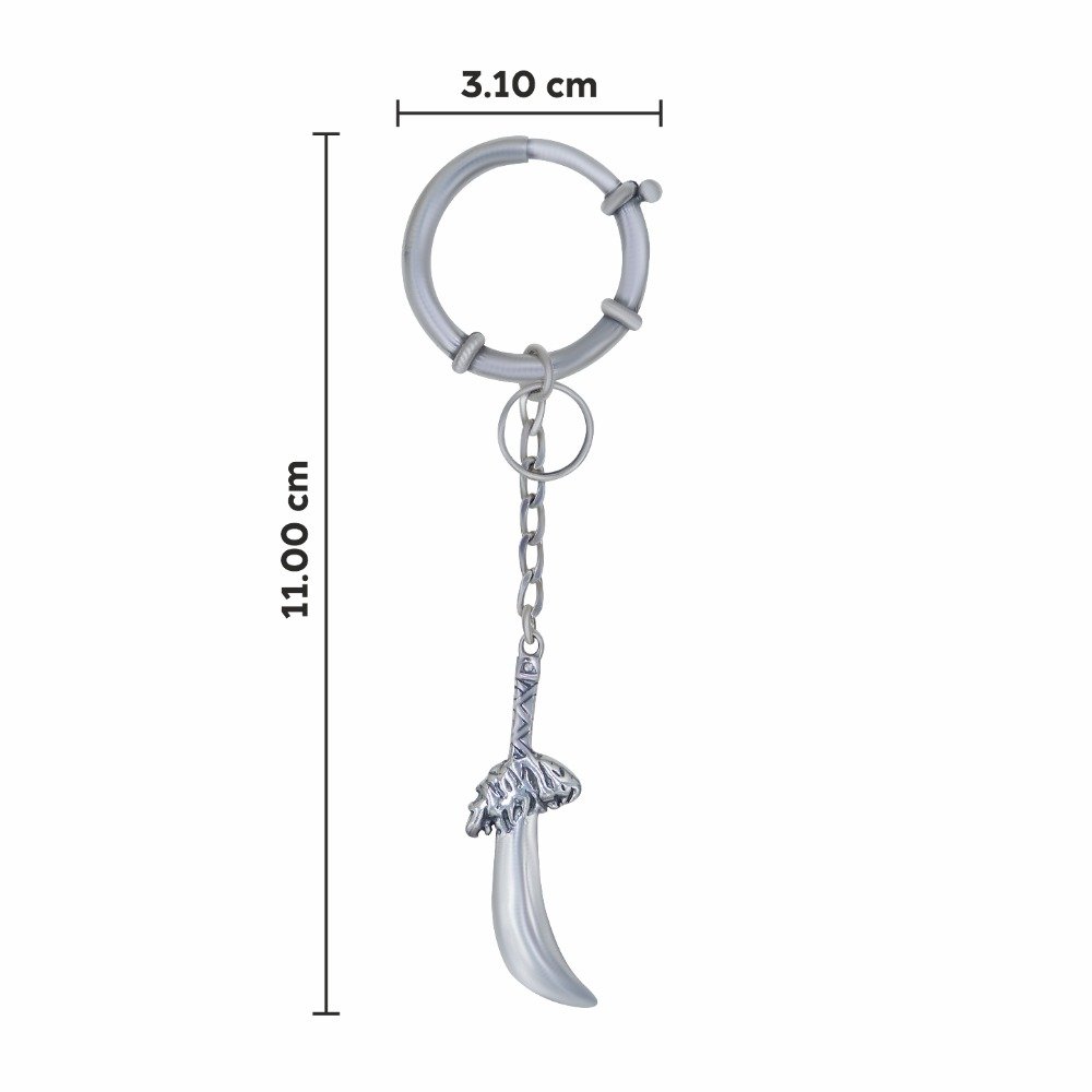 Sword 925 Silver Keychain
