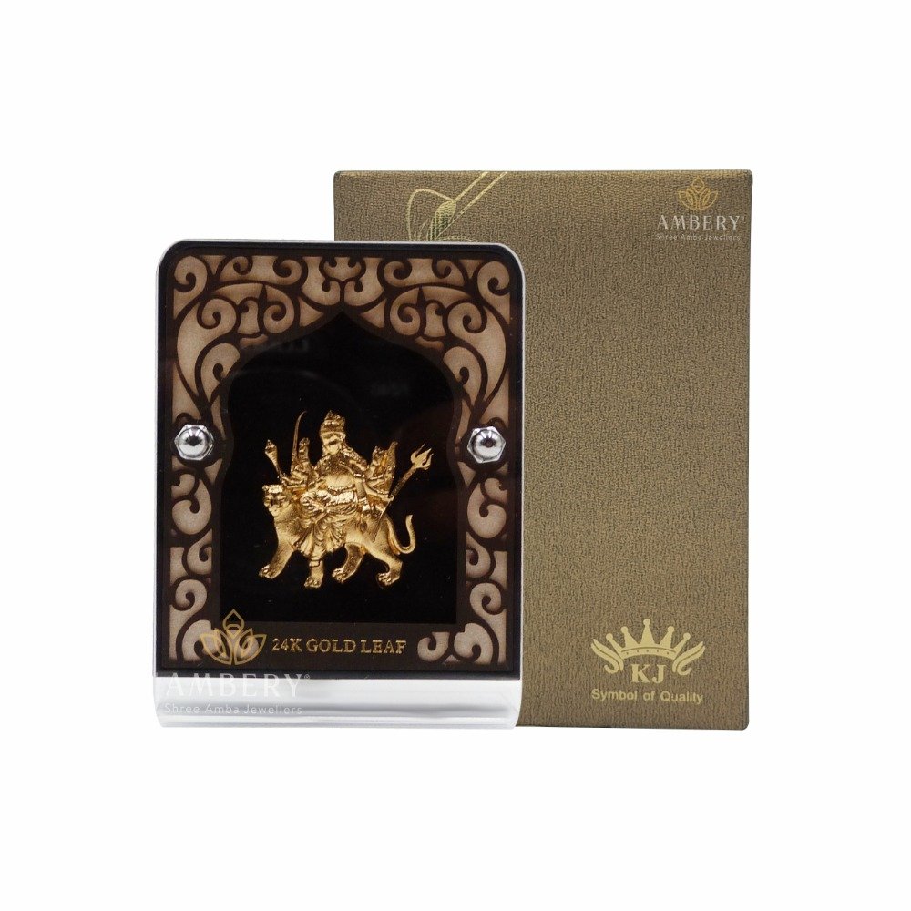 Ambe maa 24k gold foil frame