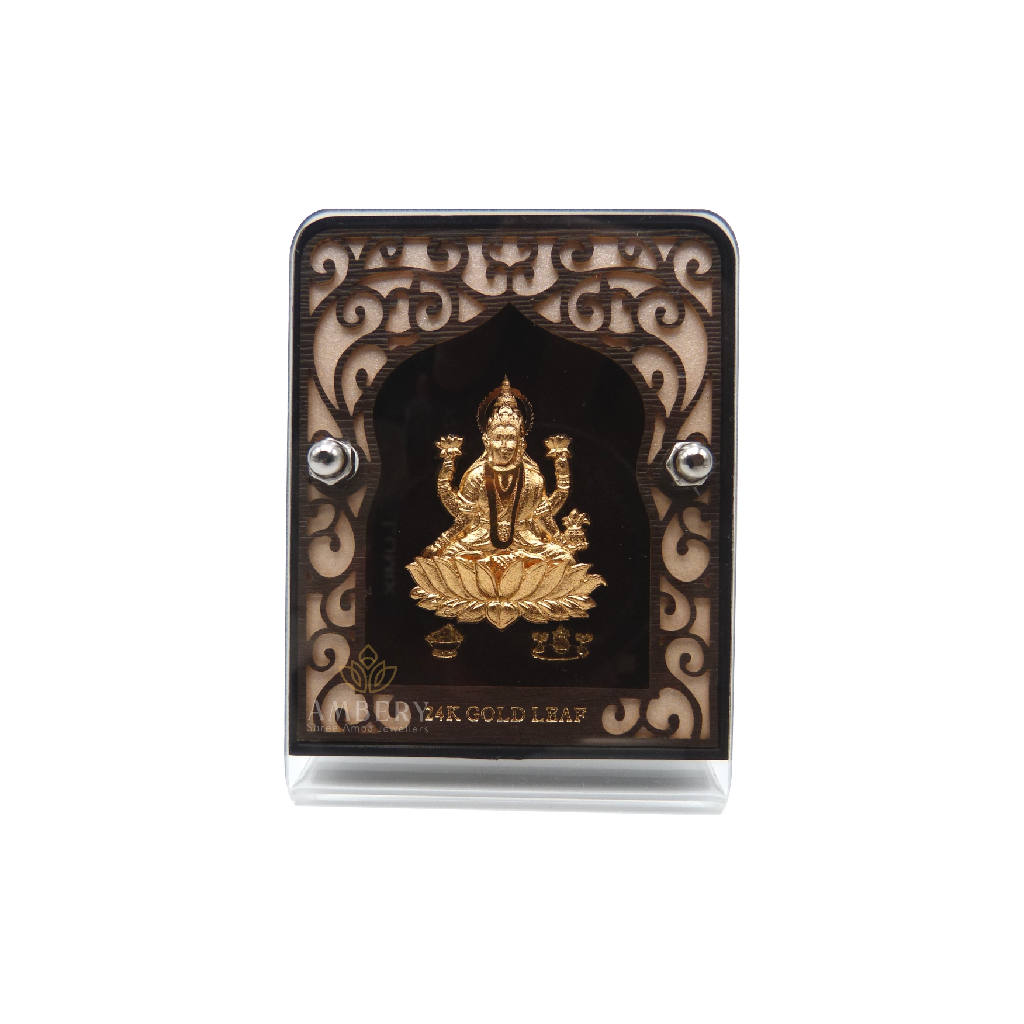 Laxmiji 24k Gold Foil Frame