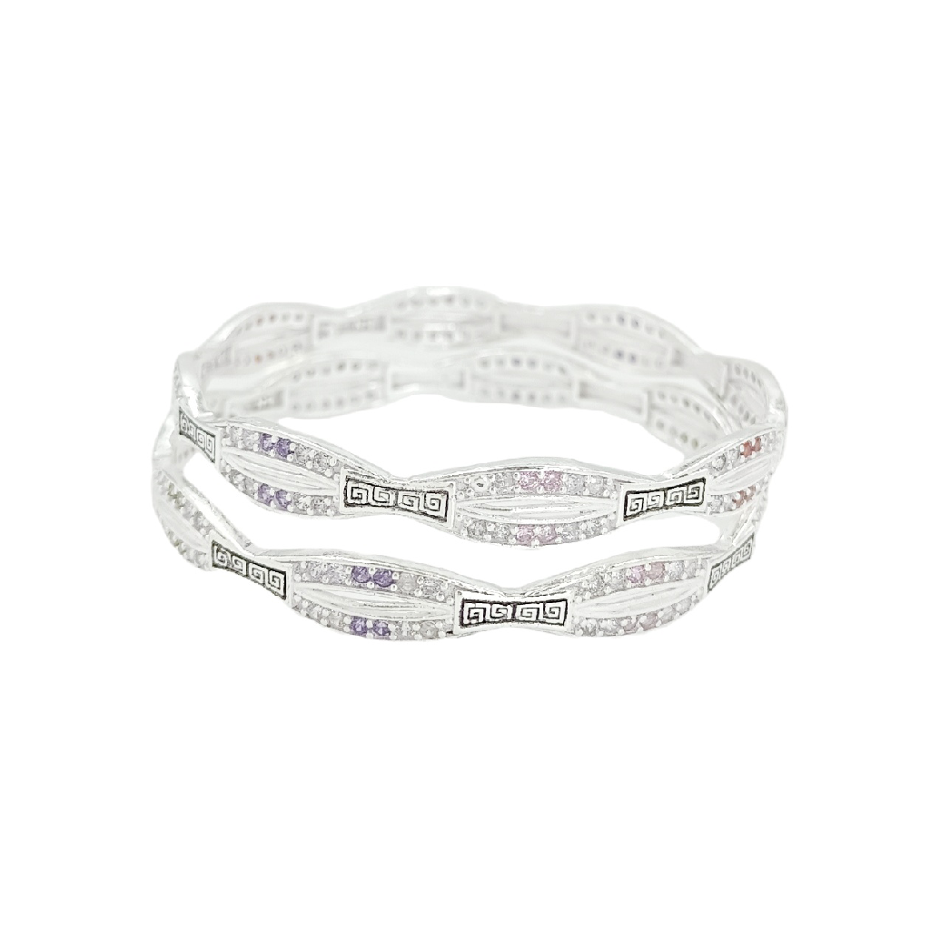 Oxo Fancy 925 Silver Bangle