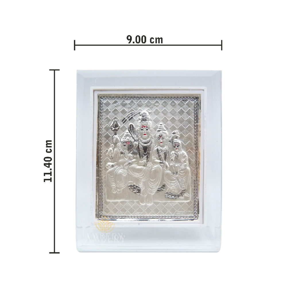 Shivparivar Silver Frame