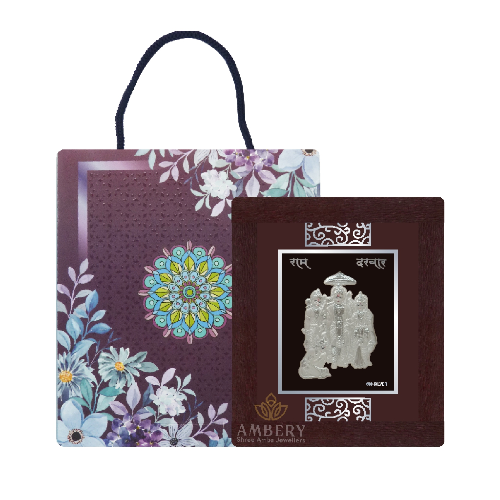Ramdarbar Silver Foil Frame
