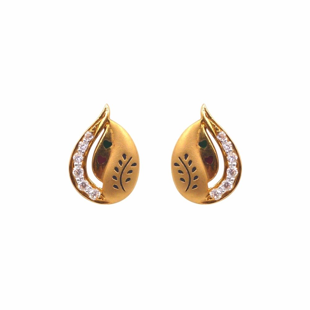 Lesar Crafed Leaf Tops 22k Gold