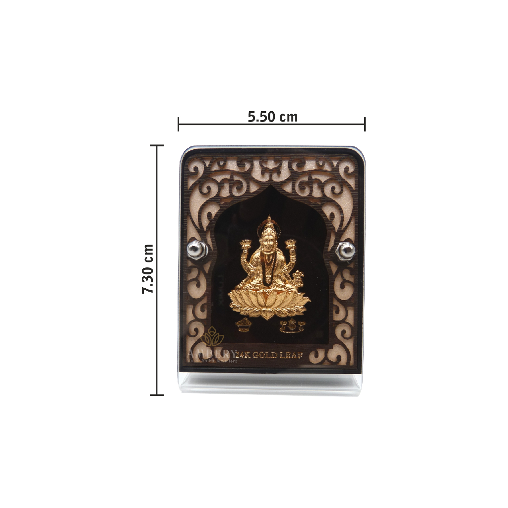 Laxmiji 24k Gold Foil Frame