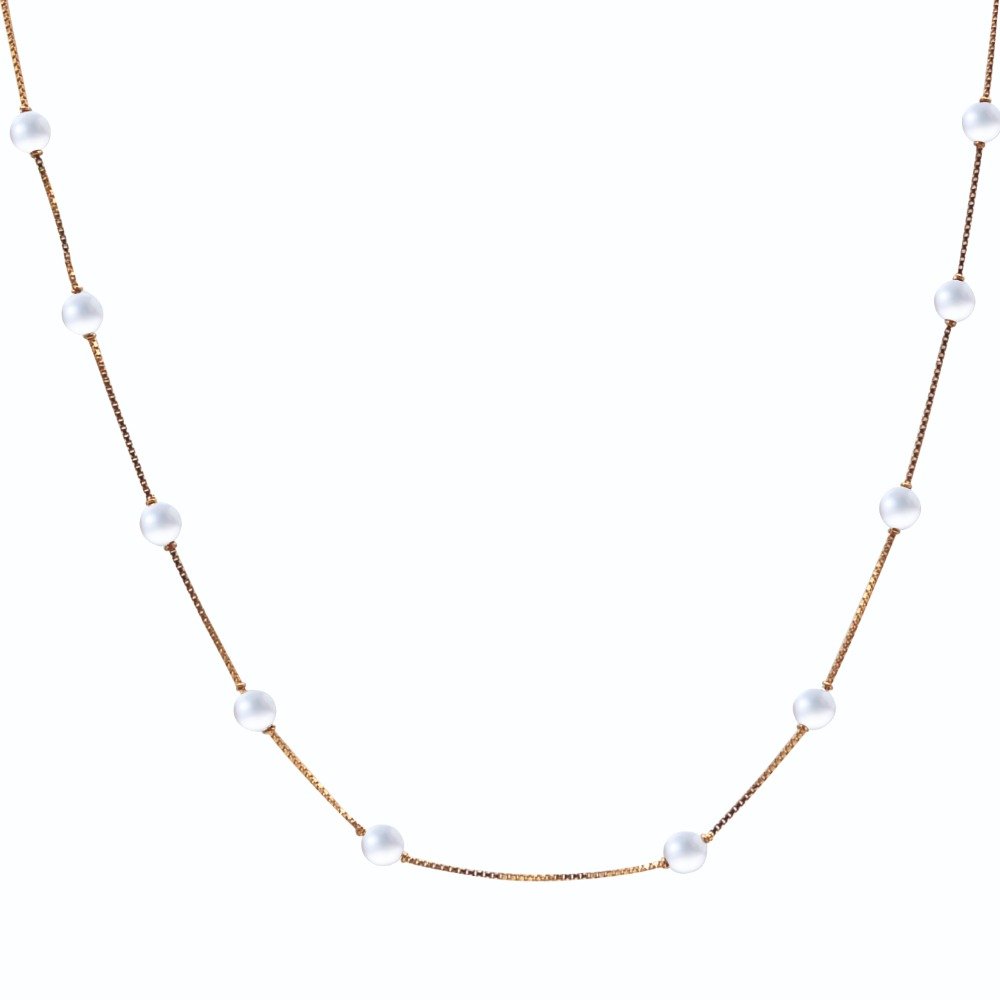 22k gold Pearl Chain