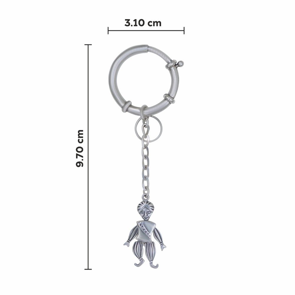 Joker 925 Silver Keychain