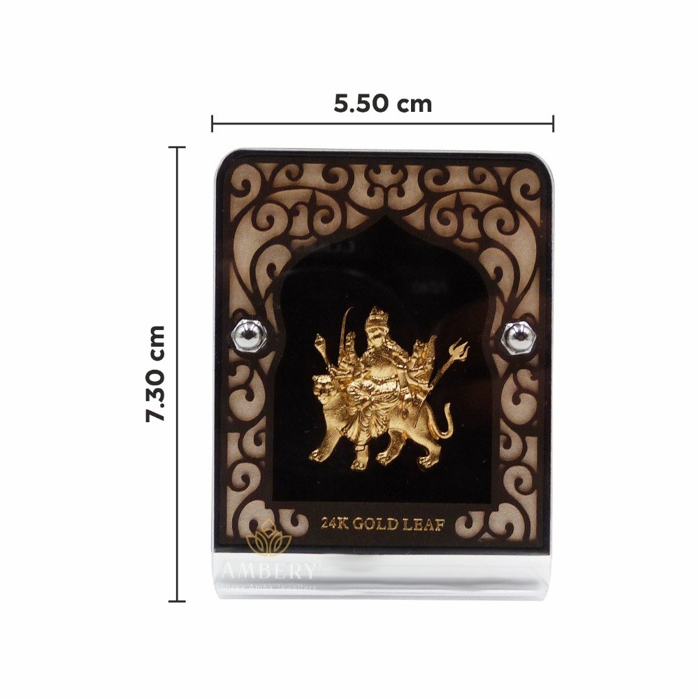 Ambe maa 24k gold foil frame
