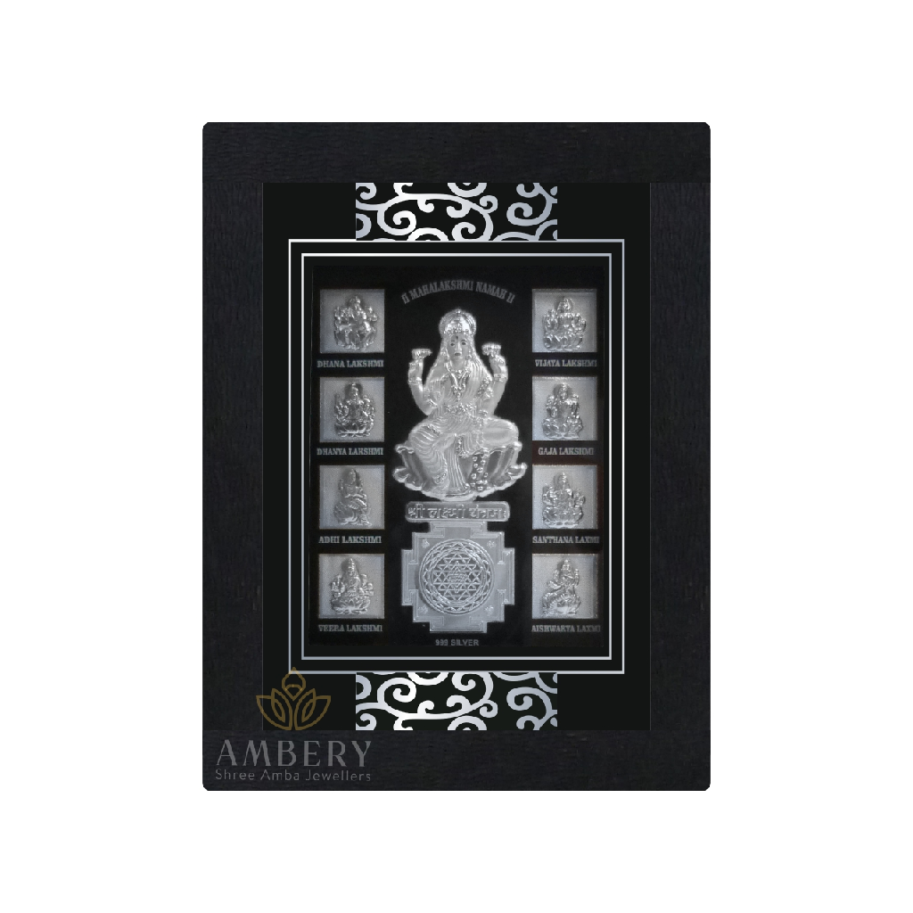 AstaLaxmi Silver Foil Frame