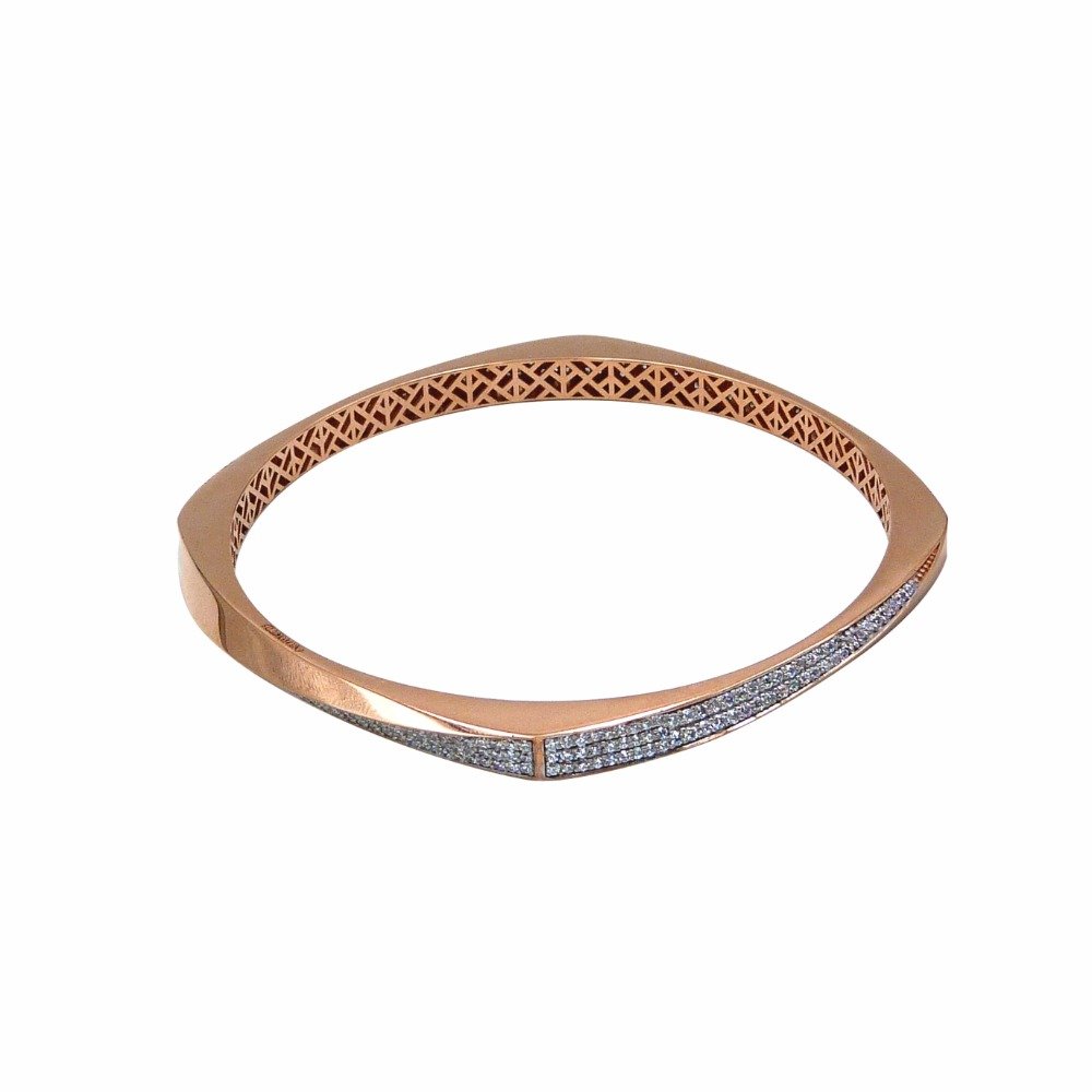 Fancy ladies bracelet 18k rose gold