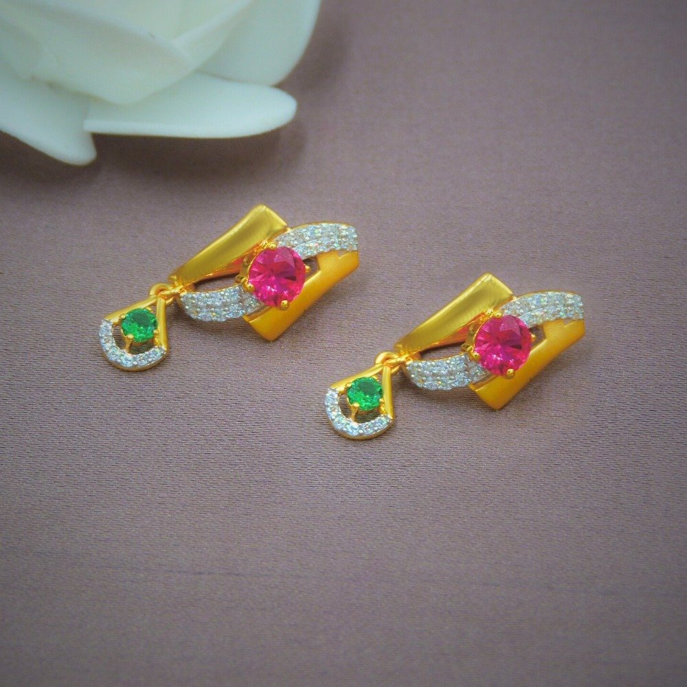 Colorstone 18k gold bali