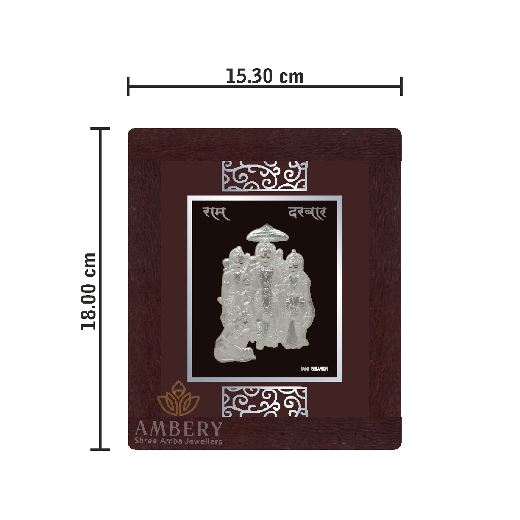 Ramdarbar Silver Foil Frame