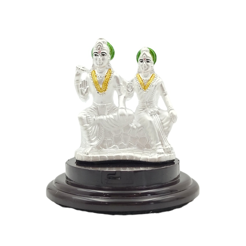 Visnu Laxmi 999 Silver Idol